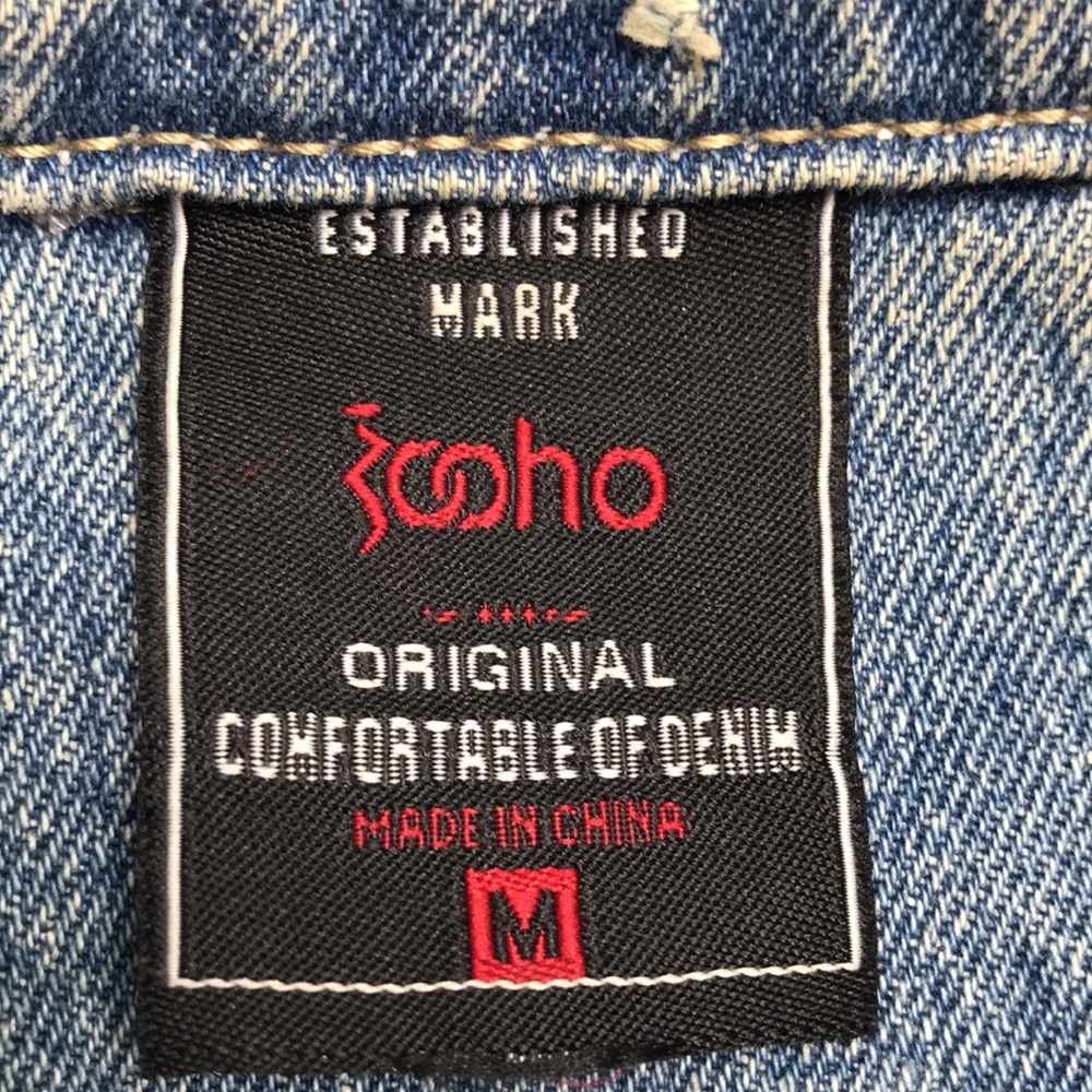 🎉Host Pick🎉Established Mark Grunge Thrashed Denim Jacket - Picture 7 of 7